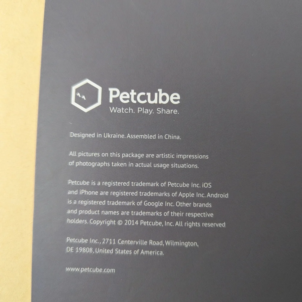 Carbon Black Wi-Fi Pet Camera